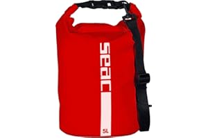 Seac Dry Bag to wodoodporny worek firmy Seacsub wykonana ze zgrzewanego PVC, 5 lt, czerwony
