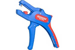 WEICON TOOLS Automatische Abisolierzange No. 5 Pro, Abisolierer für Kabel von 0,2 - 16 mm², Seitenschneider, Made in Germany