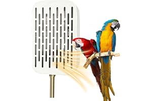 COMFOLIVING Vogelheizung, Vogelheizung für draußen im Winter, sichere Vogelkäfigheizung mit tragbarem Design, Wärmelampe für Papageienkäfig, langlebiger Käfig-Papageienwärmer für den Winter, hängende Käfigheizung