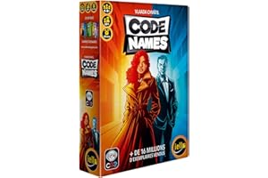 IELLO CODENAMES – Le jeu culte de déduction - Plébiscité par des milliers de joueurs ! Trouvez les bons mots et évitez l’assassin – Jeu de société addictif en équipe pour des soirées inoubliables - VF