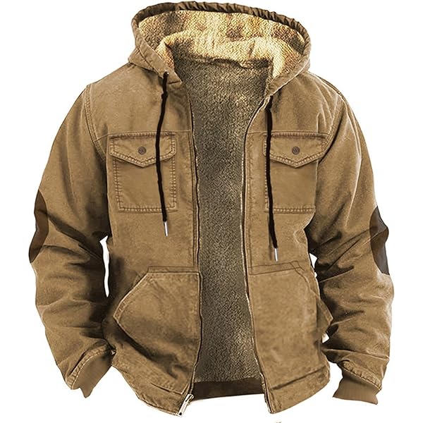 Herren Sweatjacke Mit Kapuze - Oversized Hoodie, Übergangsjacke Aus Polyester