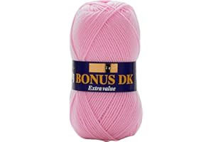 SIRDAR Hayfield - Lana de Tejido Doble Bonus DK (100 g), Hilo, Iced Pink, 19 x 9 x 9 cm