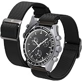 Spigen Galaxy Watch 20mm - 7/FE/6/Classic 6/5 Pro (47/45/44/43/40mm) ile Uyumlu Kordon Band Lite Fit &Ouml;rme Naylon Kumaş Siyah 