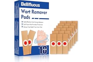 Bellifluous Cerotti Calli Piedi, Callifugo per Piedi, 18Pacco Cerotti per Calli dei Piedis, Delicato Cerottis Callifughi Piedis per Mantenere Pelle Sana, Cerottis Occhio Pernice per Cura Della Pelle
