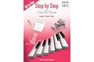 Step by step all-in-one edition book 1 piano +enregistrements online: Lessons - Theory - Solos (Step by Step Piano Course)