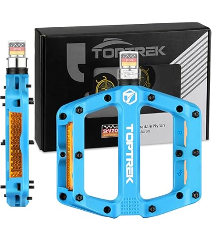 SUPACAZ Unisex - Adult ePEDALS-Oil Slick Bicycle Pedals, Black