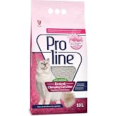 Proline Renkli ve Kokulu Bentonit Kedi Kumu, 10 L