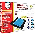 Play Panda Brain Booster Type 1 (Senior) - 56 Puzzles Designed to Boost Intelligence - with Magnetic Shapes, Magnetic Board, Puzzle Book and Solution Book, Pack Of 1, Red