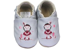 HOBEA-Germany Krabbelschuhe für Jungs und Mädchen in verschiedenen Designs