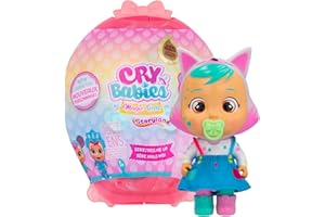 CRY BABIES MAGIC TEARS Storyland Dress Me Up, Nuova Collezione, Bambola a sorpresa da collezione che piange lacrime vere con vestiti da indossare e accessori, Giocattolo e regalo per bambini +3 Anni
