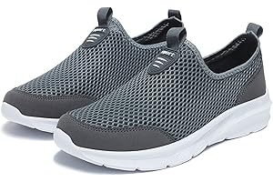 3651 Mens | Extra Wide Fit Trainers Fashion Autumn Men Sports Shoes Flat Non Slip Lightweight Comfortable Lace Up Solid Color Casual Style for Men Walking Camping Travel