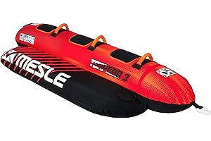 ‎MESLE Mesle Tube Torpedo 2, 3, 4 Personen, Towable Banana-Boat, Kinder & Erwachsene