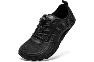 HOBIBEAR Unisex Wide Trainers for Men Women Outdoor Trail Running Minimalist Walking Shoes Lightweight and Breathable