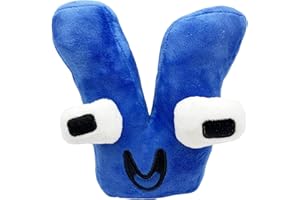 bdao gift Alphabet Lore Plush Toy,Alphabet Sweets,Soft Alphabet Lore Stuffed Dolls Educational Letter Toys,Stuffed Figure Doll for Kids and Adults,Toy for 1 2 3 year old Boys/Girls, (V)