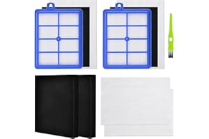 ECNAKA 3 in 1 USK4 HEPA Filter Ersatzteile Ersatzfilter für AEG Ausk11 Lx7 Lx8 Allergy Plus Filter, EF129 Ersatzfilter für AEG Electrolux Tornado Volta Staubsauger Lx7-2-ökox Lx7-2-CR-A Lx7-2-FFP Lx8-2-öko