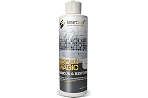 Smartseal Grout Magic – White, 237ml – Professional Reviver & Colour Restorer – Long-Lasting Sealer Superior to Grout Pens & Paint – 15-Year Durability