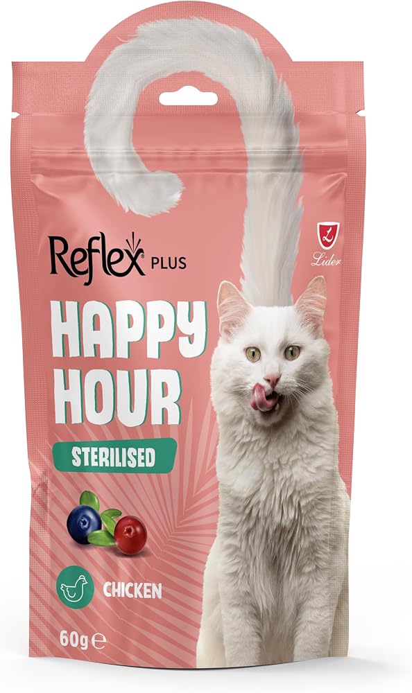 Reflex Happy Hour Kisirlaştirilmiş Kedi Ödül Mamasi 60 Grr