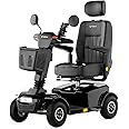 Veleco Jumpy: Mobility Vehicle with Speed knob and Swivel Captain seat (Black)