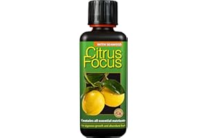 Growth Technology Ltd Citrus Focus Liquid Concentrated Fertiliser 300 ml