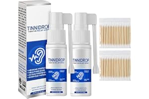 AFGQIANG Luhaka Tinnidrop Tinnitus Relief Spray, 2023 Nuevo alivio de tinnitus para zumbido en los oídos, spray de cuidado de limpieza de cerumen, Detén el tinnitus (2 unidades)
