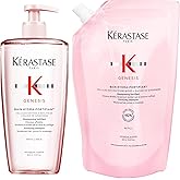 Kérastase Genesis Bain Hydra-Fortifiant, Anti-Hair Fall Nourishing & Fortifying Shampoo, For Weakened Hair, With Ginger Root 