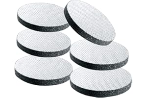 ZONEKING Micro Disc Water Filter Discs for Brita Fill and Go Water Filter Bottles Carafes, Reduce Chlorine, Microparticles and Other Impurities(Pack of 6)