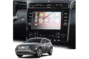GAFAT 8 Inch New Hyundai Tucson NX4 2021 2022 (Low version) Navigation Screen Protector Tempered Glass Screen Protector GPS Navigation Film 9H Anti-Scratch (Not for Deluxe 10" Tucson NX4)