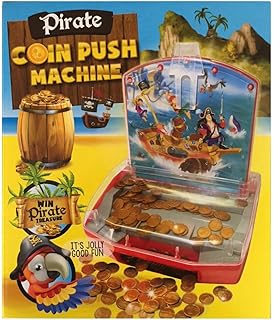 mermaid coin push machine