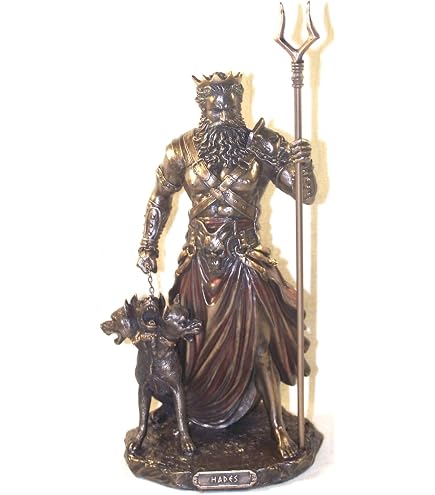 Veronese Design Chronos Statue – 19,5 Cm, Griechischer Gott Der Zeit, Kaltgussharz Bronze-Finish