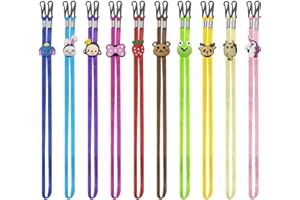 QEEQPF Gancho de dibujos animados de máscara de 10 piezas/clip de oreja de máscara antideslizante/clip de extensión de máscara/cordón de extensión de máscara para relajar el oído.