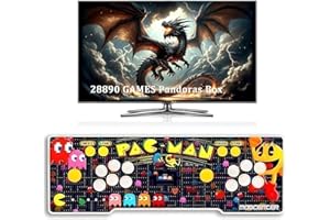 TIMITS Console retro.Console Arcade 3D .Arcade console di gioco. Macchina ricreativa retrò con 29.000 set. Console manuale e configurata