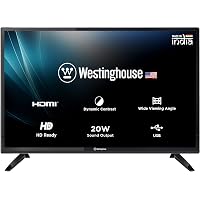 Westinghouse 60 cm (24 Inches) HD Ready LED TV WH24PL01 (Black) (2021 Model)