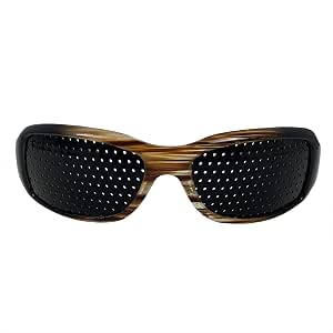 Naturalight - Occhiali Stenopeici Certificati metodo Bates - modello  Diamante - fori stenopeici piramidali - per miopia astigmatismo presbiopia  - ginnastica oculare per allenare la vista : Amazon.it: Salute e cura della  persona