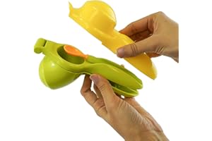 HOVUK® Squeeze and Serve Baby Food Presse mit Griff, BPA-frei, PP-frei, ungiftig