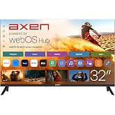 Axen AX32HMLN-W02S 32&rdquo; Frameless HD Ready WebOS Smart TV [Enerji Sınıfı E]