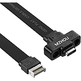 MZHOU Przycisk Szybkiego łAdowania Usb 3.1 Gen 2 10g WewnęTrzny A Kabel Do Usb C, Usb 3.1 Typu C Panel Przedni Panel Kablowy 