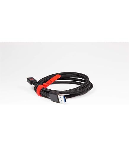 Cavo Piatto USB-C Crosscall Per Ricarica Rapida 3.0 - 1,2 M, Nero, Schermato - 2