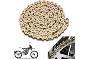 JFG RACING Chaîne d'entraînement Surron 106 pour moto - Chaîne à rouleaux standard pour moto électrique Sur-Ron S/X Light Bee