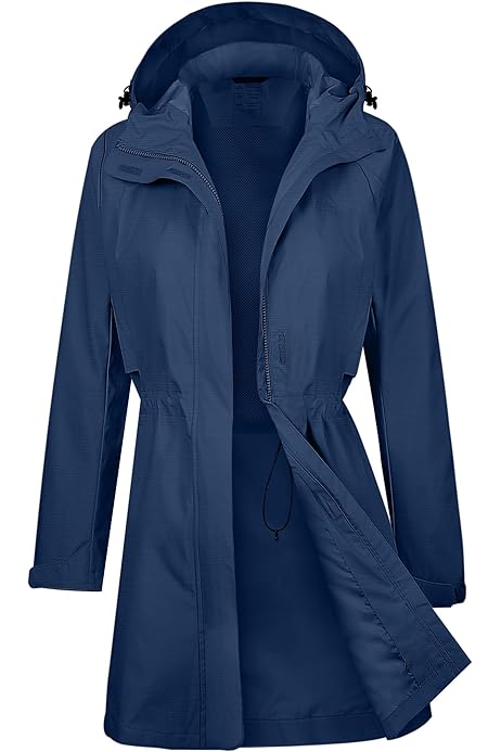 Waterdichte Jas Regenjassen Voor Dames Regen Jas ATLASLAVA