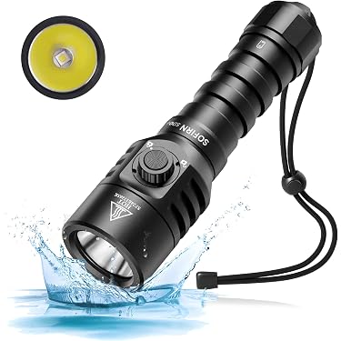 Acquista Torcia subacquea a LED XHP120 da 5000LM IPX8 subacquea impermeabile 400M Torcia subacquea professionale Illuminazione subacquea Lampada da lavoro in Italia a partire da 20
