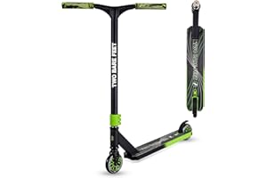 Two Bare Feet Chaos Stunt Scooter for Kids 8-12 & Teens – Pro Trick Freestyle Kick Scooter with 100mm Alloy Wheels, ABEC-9 Bearings, 360 Spin