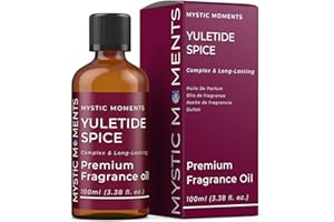Mystic Moments | Yuletide Spice Fragrance Oil - 100ml - Perfect for Soaps, Candles, Bath Bombs, Oil Burners, Diffusers and Skin & Hair Care Items