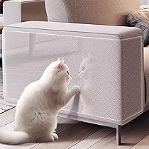 Protezione Antigraffi Per Mobili Da Gatti - 6 Pezzi Trasparenti, 43x30 Cm, Adesivo Rimovibile PVC - Foto 12
