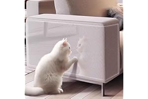 ZZRSYJ 12 Pièces Protecteur de Rayure de Chat 45 x 30 cm Protecteurs Anti-Griffes Protection canape Chat Protection Anti-Griffures Protections Anti-Rayures Porte Mur Canapé Tapis Comptoirs