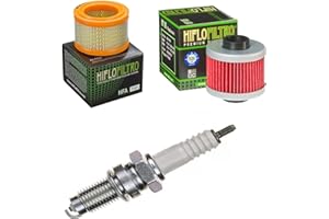 PAMOTO Luftfilter Ölfilter Zündkerze für C1 125 Baujahr 2000-2004 Servicekit Wartungskit
