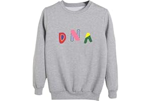 NCTCITY Kpop Sweat-Shirts DNA Imprime Pullover Loose Loisir Pull à col Rond Décontractée Sweats Manteau Lâche Tops Automne et Hiver Love Yourself RM Jin Suga J Hope Jimin V Jung Kook