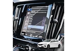 Huybaa Pellicola Protettiva in Vetro Temperato 9H per Volvo XC40 XC90 XC60 2019-2024, Schermo Navigazione 9" - Accessori Volvo XC40 XC90 XC60, Anti-Graffio, Trasparente