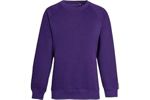 NY Deluxe Edition Boys Girls Unisex School Uniform Fleece Sweatshirt Jumper Top Age 5-14 Years