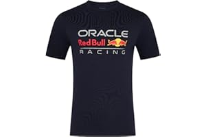 Red Bull Racing Maglietta ufficiale con logo della squadra F1, blu navy, unisex