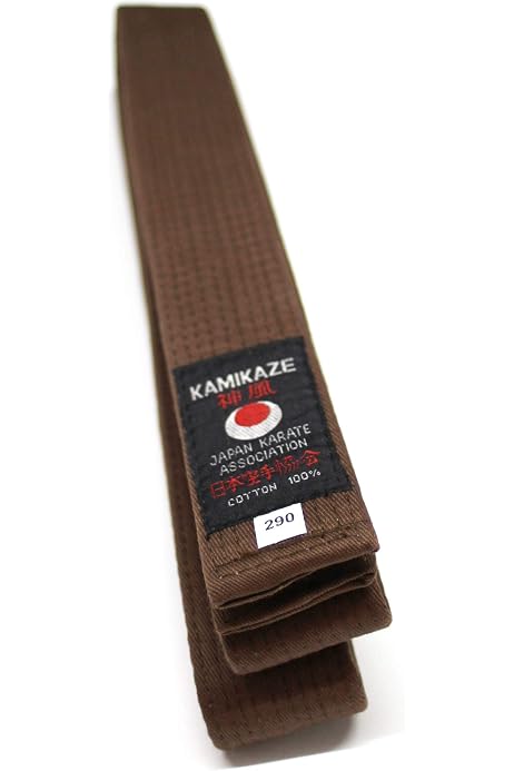 Ceinture Noire Arts Martiaux Tekka Budo - Coton Épais 5cm | Karaté, Judo, Taekwondo | Broderie Possible